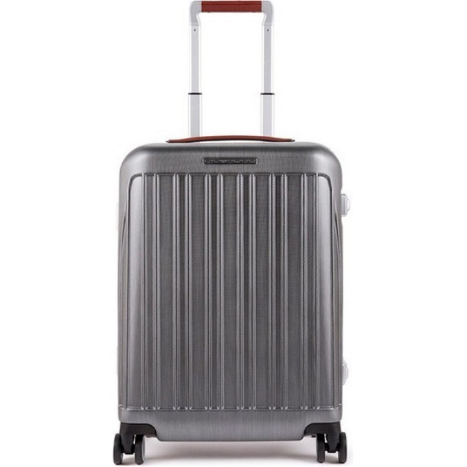 Чемодан PIQUADRO RELYGHT PLUS BV5027PC2P/NCU, чёрный с коричневым