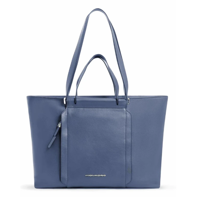 Деловая сумка женская PIQUADRO CIRCLE BD3336W92/BLU4 синяя