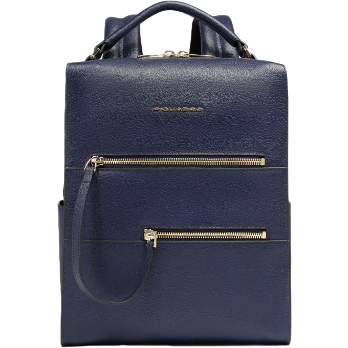Рюкзак женский PIQUADRO PATRICIA CA6771W140/BLU темно-синий кожа