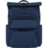 Рюкзак PIQUADRO GIO CA6011S124/BLU синий полиэстер/кожа CA6011S124-BLU