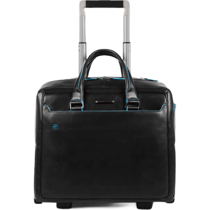 Сумка дорожная PIQUADRO BLUE SQUARE (BV4729B2/N) 20x55x40см 20л. 2.58кг. кожа черный BV4729B2-N