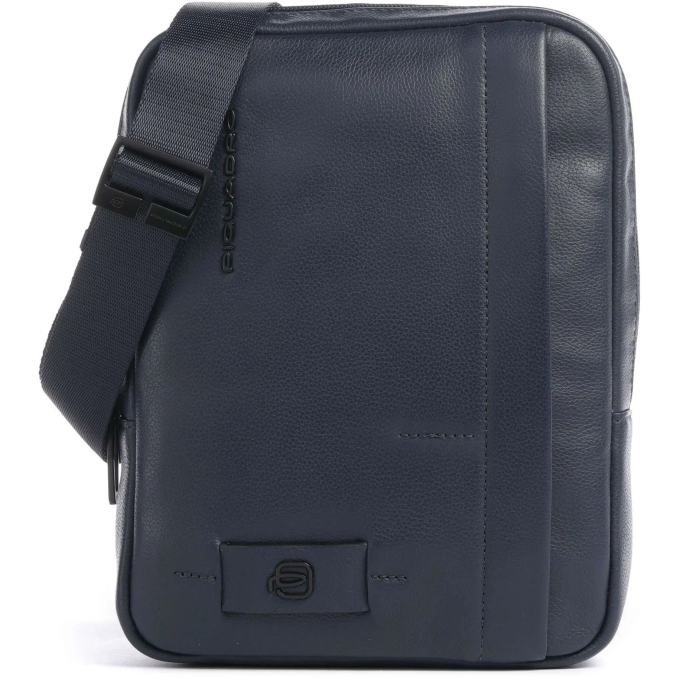 Сумка мужская PIQUADRO RUSSEL CA3084W137/BLU синяя натуральная кожа